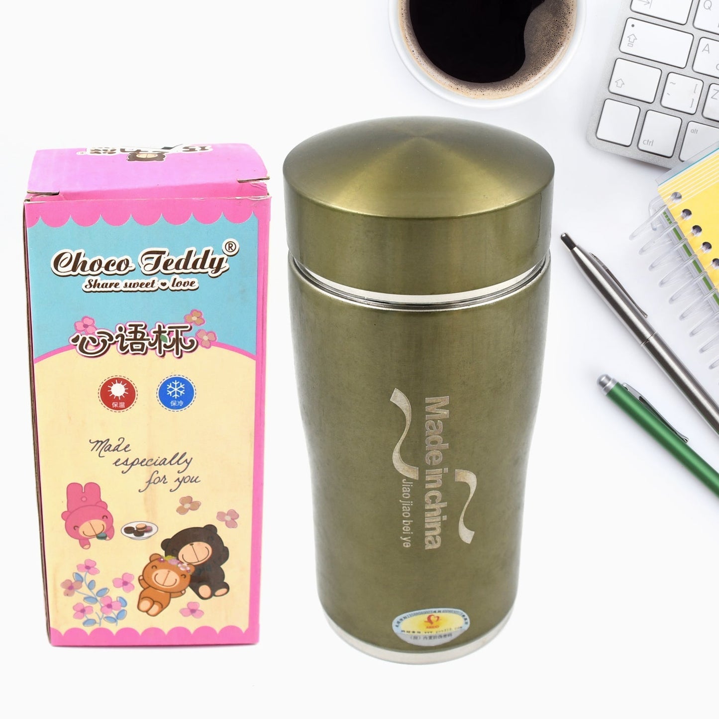 Stainless Steel Water Bottle Leak Proof, Rust Proof, Hot & Cold Drinks, Gym Sipper BPA Free Food Grade Quality, Steel fridge Bottle For office / Gym / School (250 Ml) - infinityexculsivestore.com