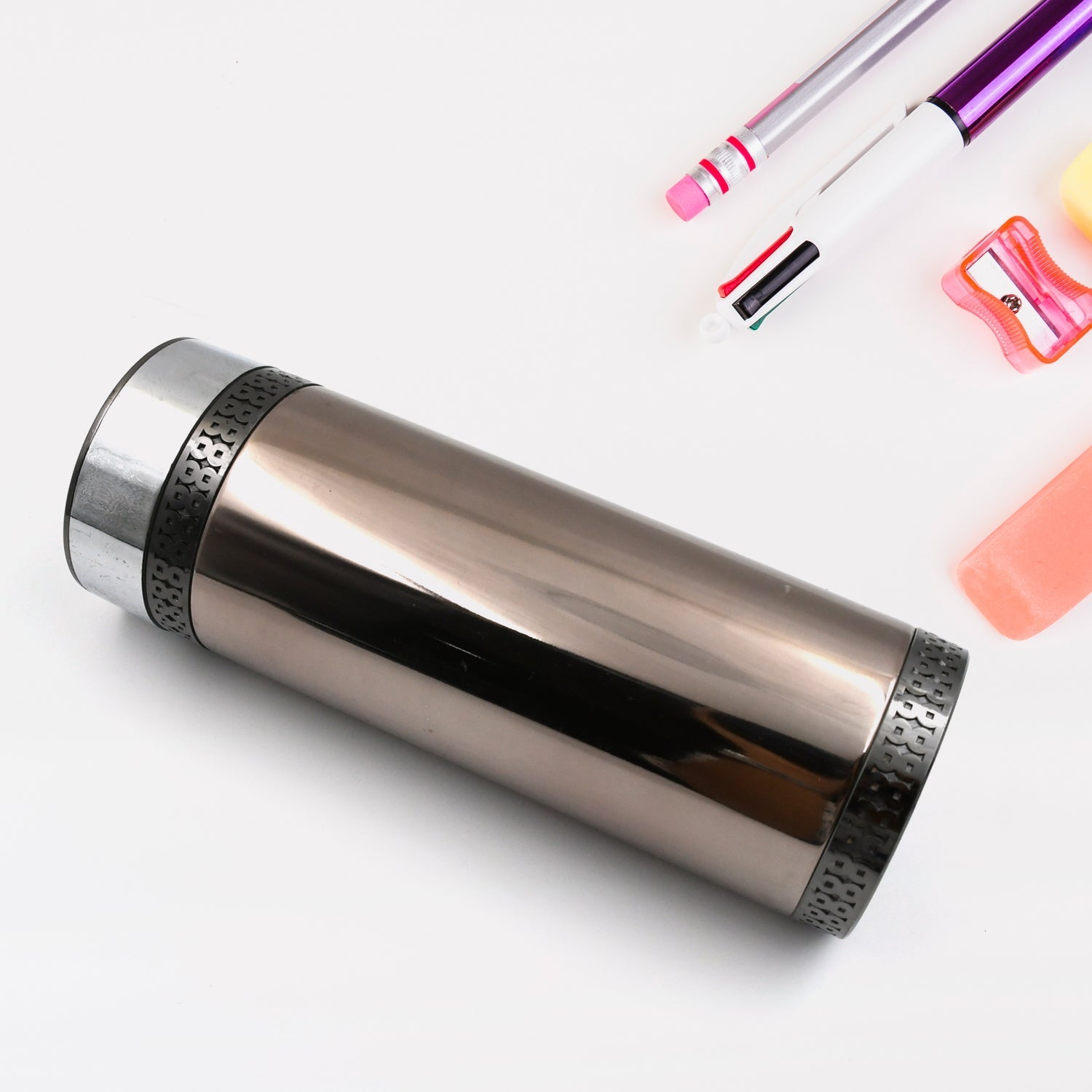 Stainless Steel Water Bottle Leak Proof, Rust Proof, Hot & Cold Drinks, Gym Sipper BPA Free Food Grade Quality, Steel fridge Bottle For office / Gym / School (450 ML) - infinityexculsivestore.com