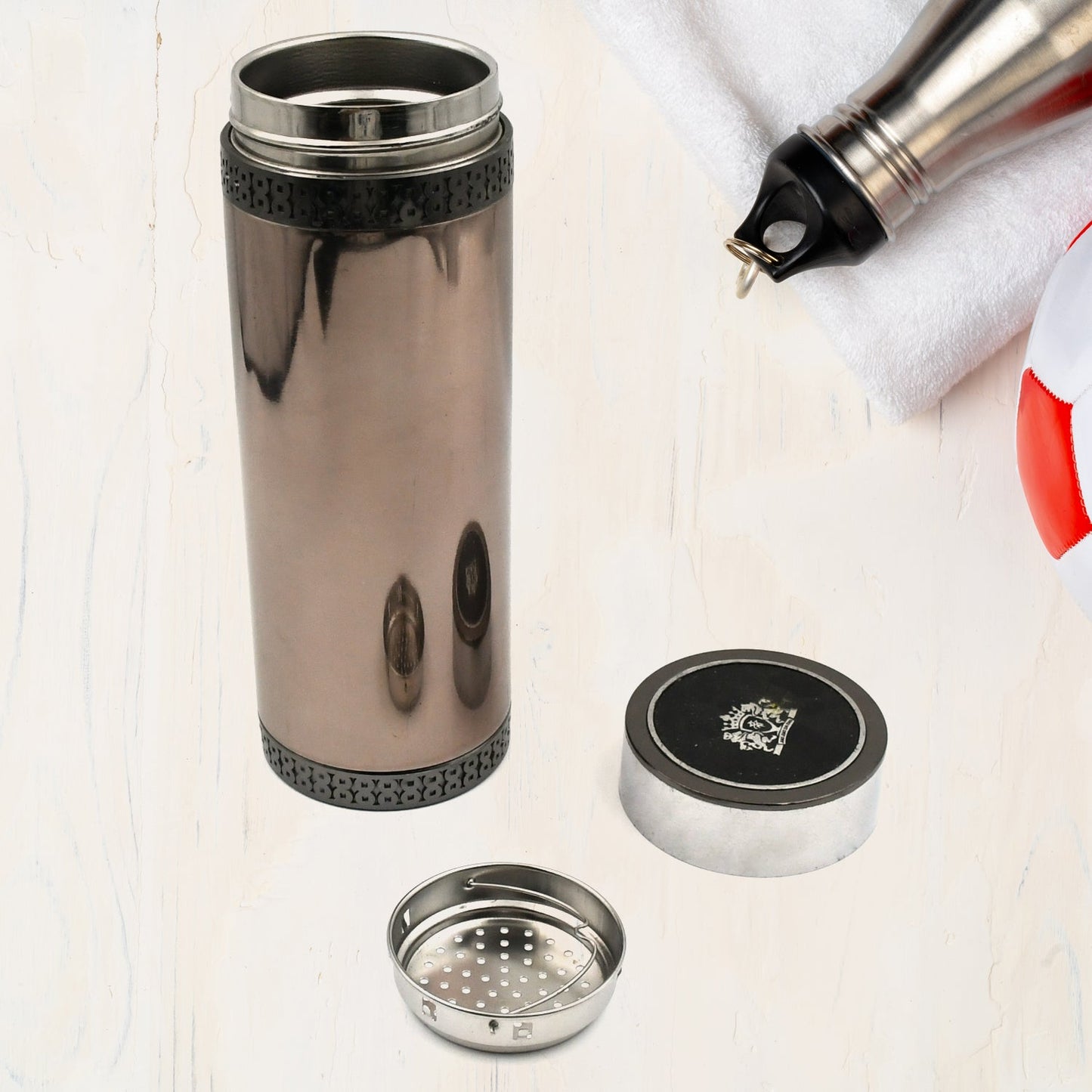 Stainless Steel Water Bottle Leak Proof, Rust Proof, Hot & Cold Drinks, Gym Sipper BPA Free Food Grade Quality, Steel fridge Bottle For office / Gym / School (450 ML) - infinityexculsivestore.com