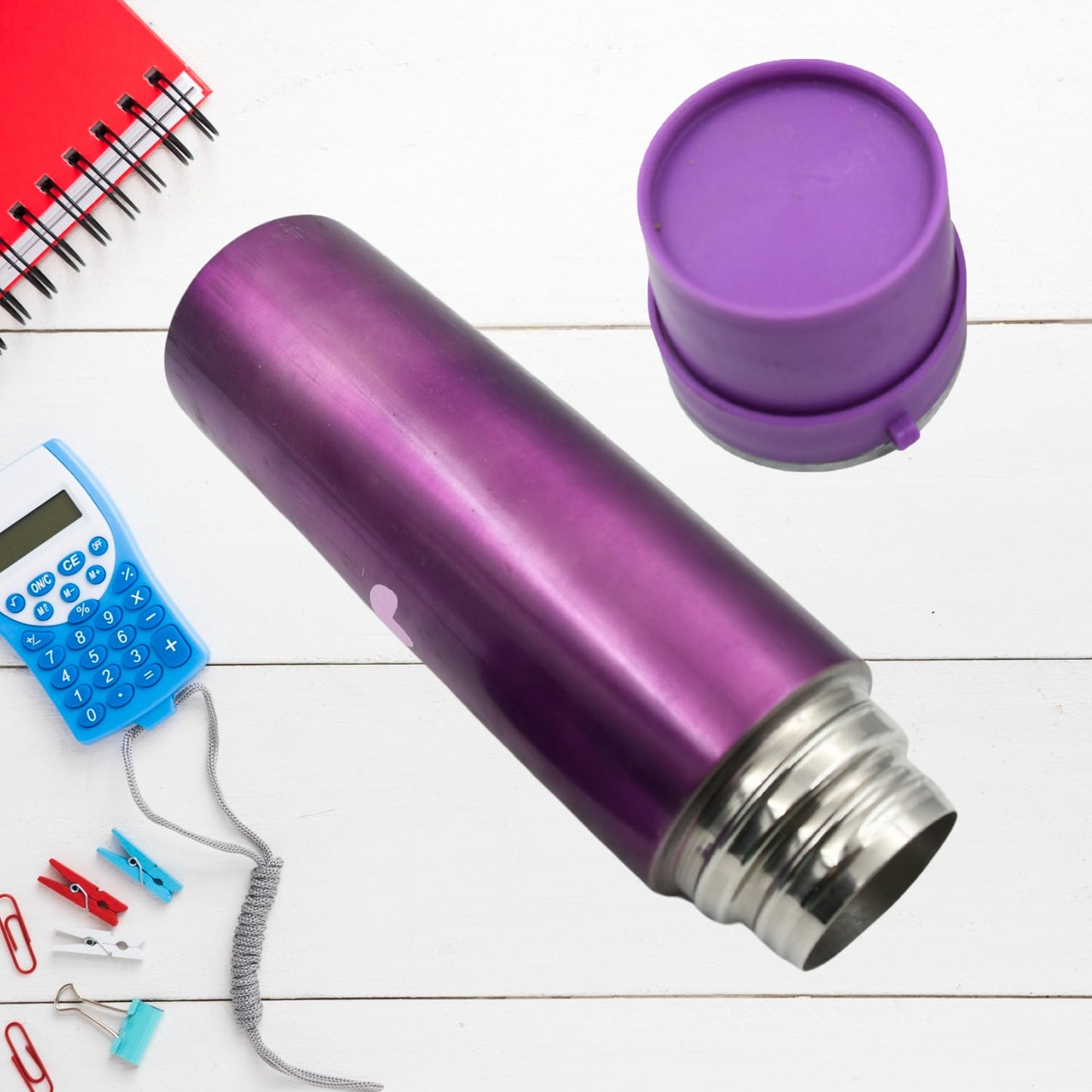 Stainless Steel Water Bottle Leak Proof, Rust Proof, Hot & Cold Drinks, Gym Sipper BPA Free Food Grade Quality, Steel fridge Bottle For office / Gym / School (500 ML Approx) - infinityexculsivestore.com