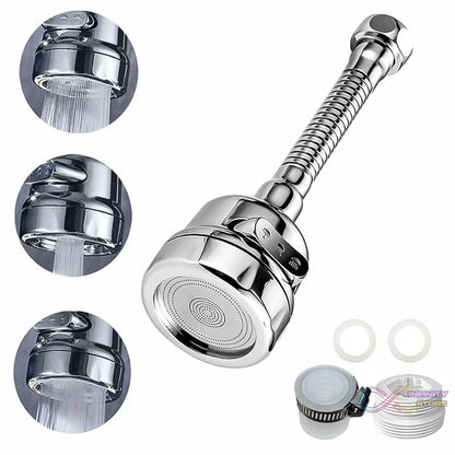 Stainless Steel Water Faucet Sprayer Head (1 Pc / 7 Inch) - infinityexculsivestore.com