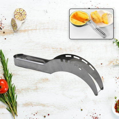 Stainless Steel Watermelon Cantaloupe Slicer Knife, Corer Fruit, Vegetable Tools Kitchen - infinityexculsivestore.com