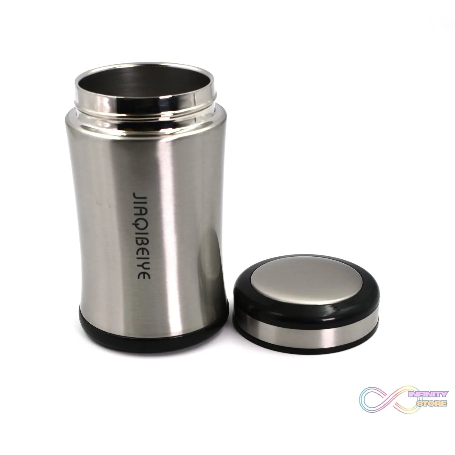 Versatile 300ml stainless steel bottle for beverages.