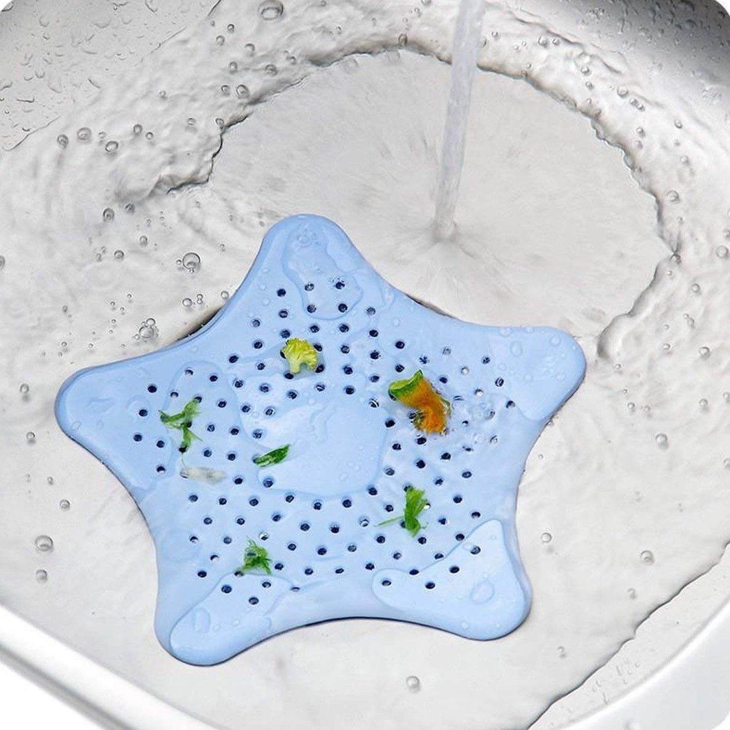 Star Drain Strainer: Catches Hair & Prevents Clogs (Kitchen/Bath) - infinityexculsivestore.com