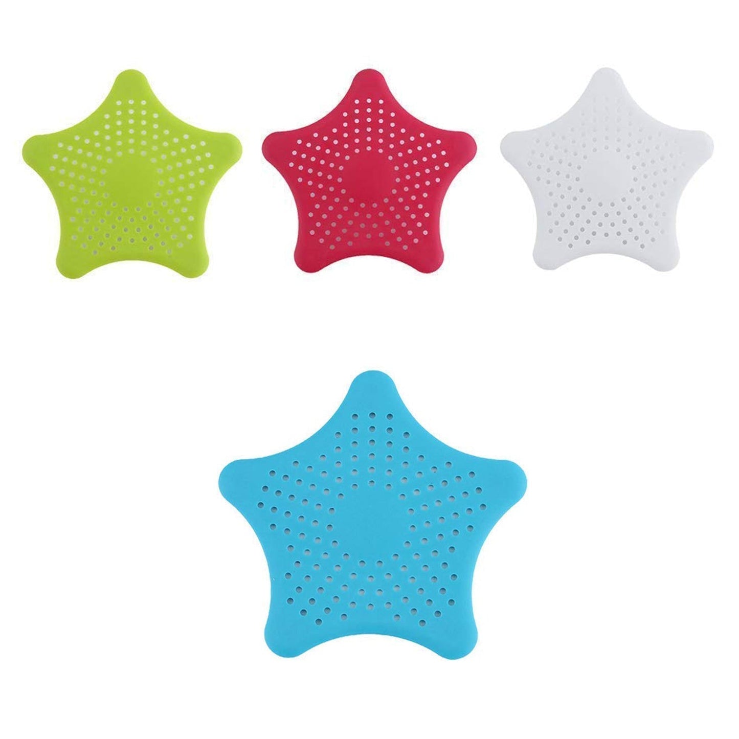 Star Drain Strainer: Catches Hair & Prevents Clogs (Kitchen/Bath) - infinityexculsivestore.com