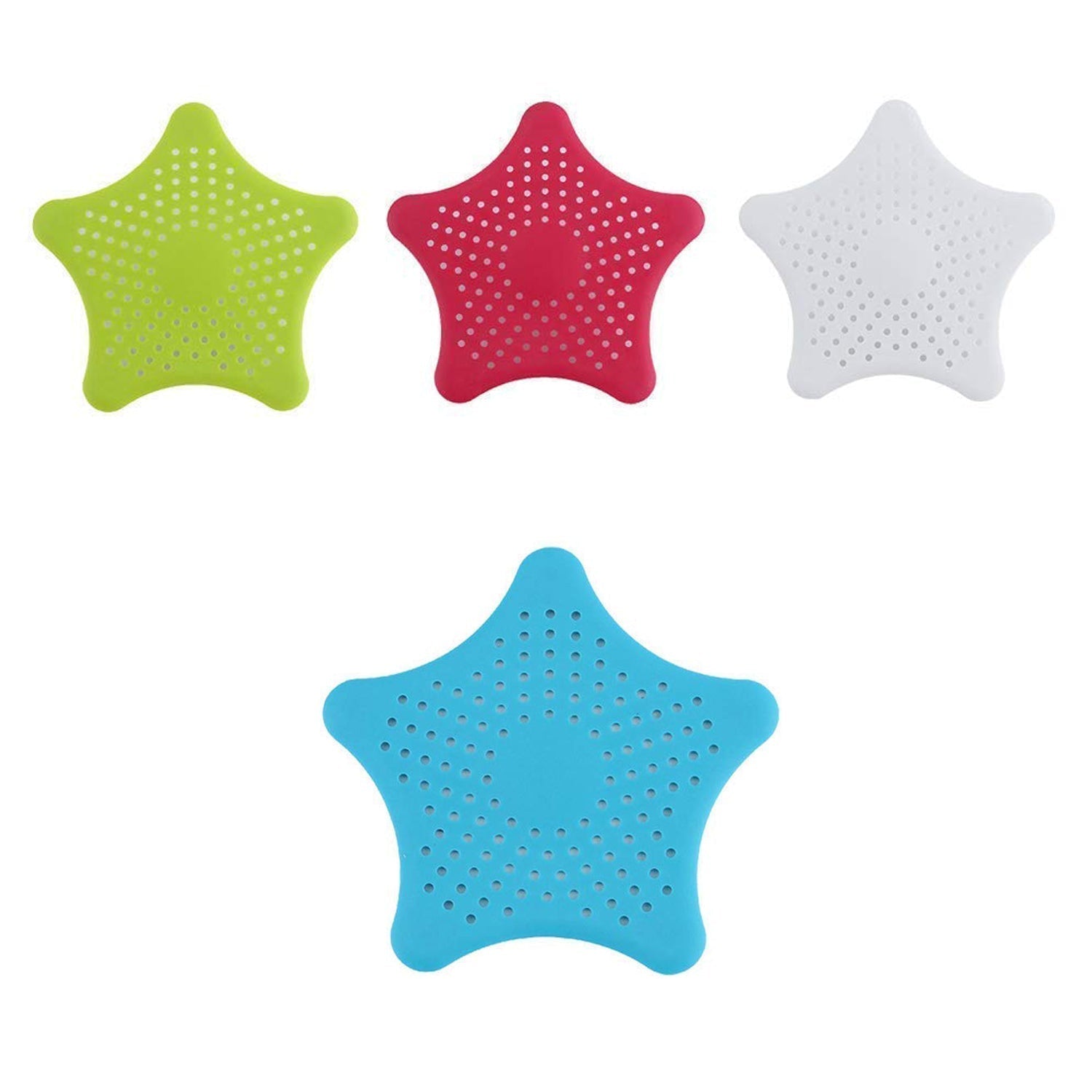 Star Drain Strainer: Catches Hair & Prevents Clogs (Kitchen/Bath) - infinityexculsivestore.com