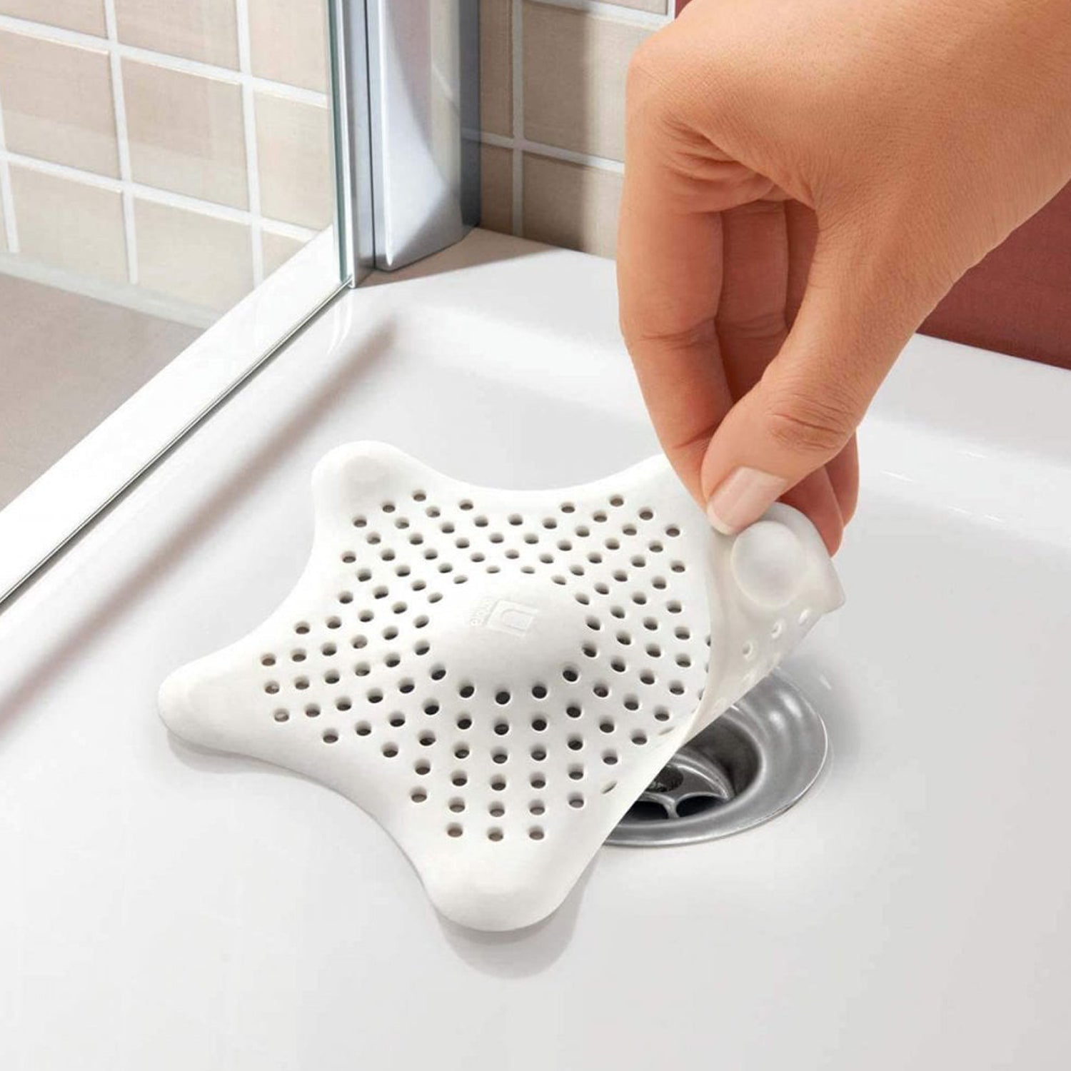 Star Drain Strainer: Catches Hair & Prevents Clogs (Kitchen/Bath) - infinityexculsivestore.com