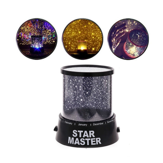 Star Night Light Projector Lighting USB Lamp Led Projection LED Night (Battery & Cable Not Included) - infinityexculsivestore.com