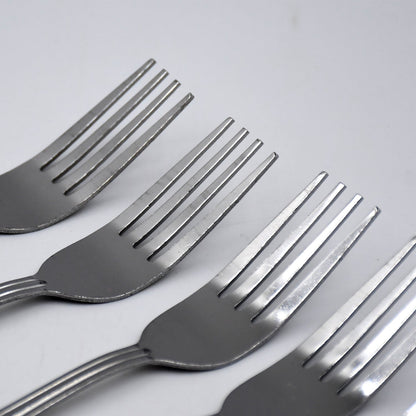 Steel Forks Set of 6 - Fork Set for Home and Kitchen Fork High Quality Premium Fork Set (6 Pc Set ) - infinityexculsivestore.com