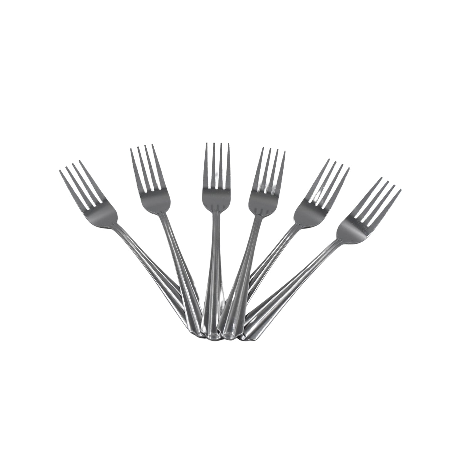 Steel Forks Set of 6 - Fork Set for Home and Kitchen Fork High Quality Premium Fork Set (6 Pc Set ) - infinityexculsivestore.com