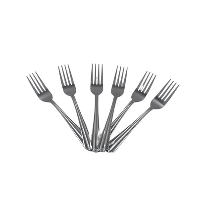 Steel Forks Set of 6 - Fork Set for Home and Kitchen Fork High Quality Premium Fork Set (6 Pc Set ) - infinityexculsivestore.com