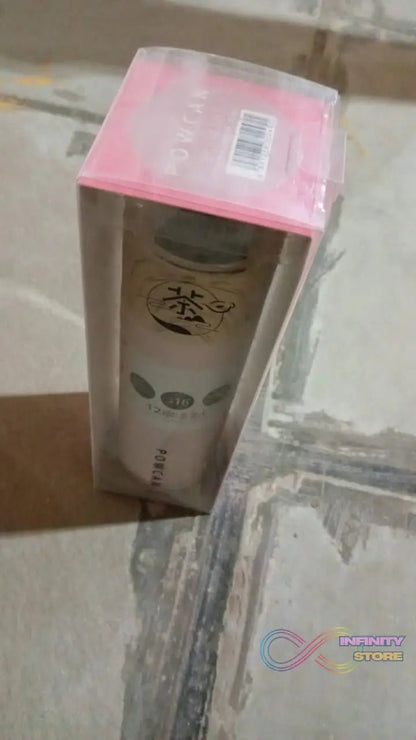 Steel Water Bottle With Glass Lid (350 ML) - infinityexculsivestore.com