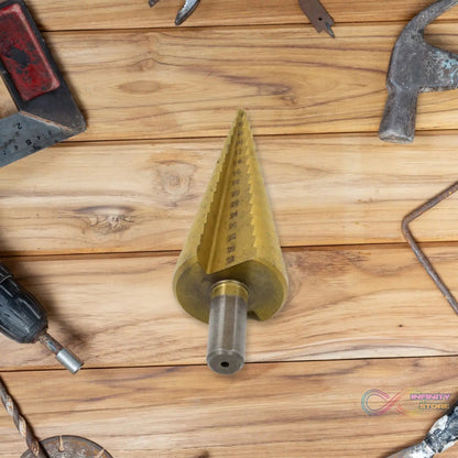 Step Drill Bit For Metal, High - Speed Steel Step Drill Bit (1 Pc / 4 - 32 MM) - infinityexculsivestore.com