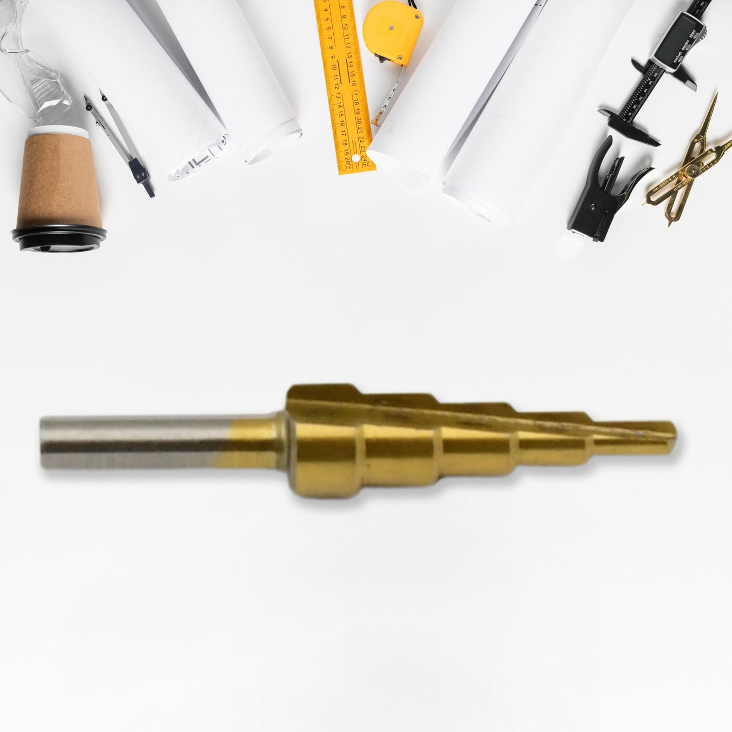 Step Drill Bit for Metal, High - Speed Steel Step Drill Bit (1 pc / 4 - 12 MM) - infinityexculsivestore.com