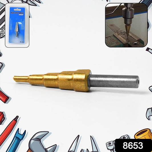 Step Drill Bit for Metal, High - Speed Steel Step Drill Bit (1 pc / 4 - 12 MM) - infinityexculsivestore.com