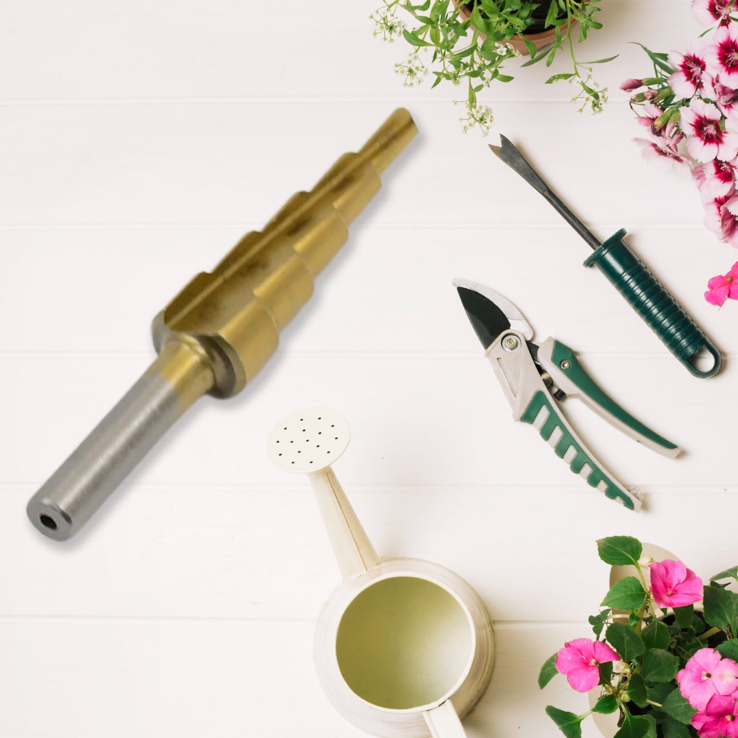 Step Drill Bit for Metal, High - Speed Steel Step Drill Bit (1 pc / 4 - 12 MM) - infinityexculsivestore.com