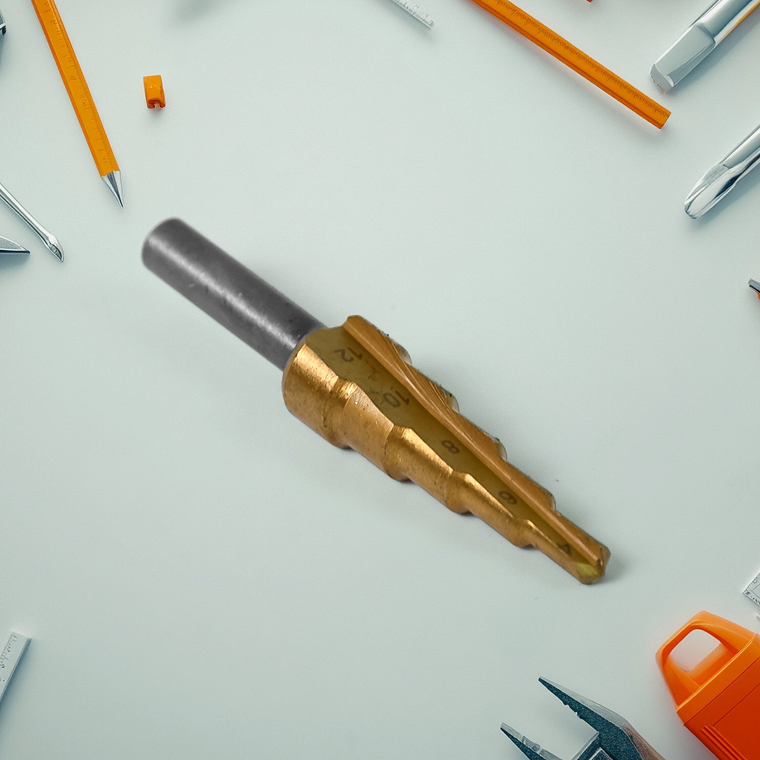 Step Drill Bit for Metal, High - Speed Steel Step Drill Bit (1 pc / 4 - 12 MM) - infinityexculsivestore.com