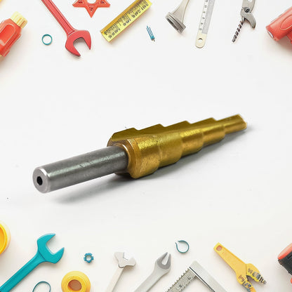 Step Drill Bit for Metal, High - Speed Steel Step Drill Bit (1 pc / 4 - 12 MM) - infinityexculsivestore.com