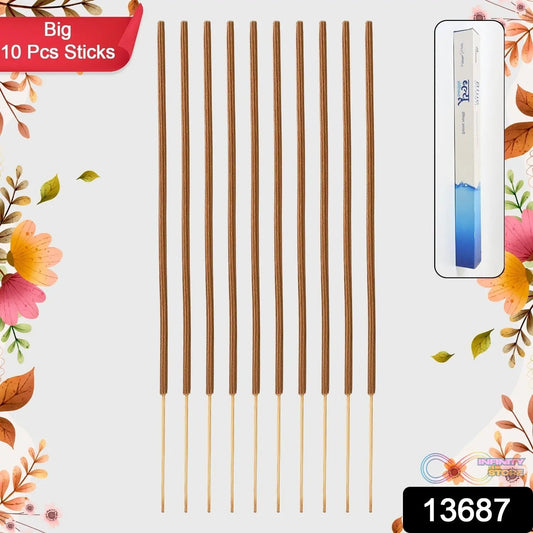 Premium Incense Sticks / Agarbatti for Everyday Use for Home, Office, Meditation and Pooja for Puja, &amp; Other Festive Occassions, Agarbatti (10 Pcs Sticks / 40 Cm / Stand not included / Mix Flavor) - infinityexculsivestore.com