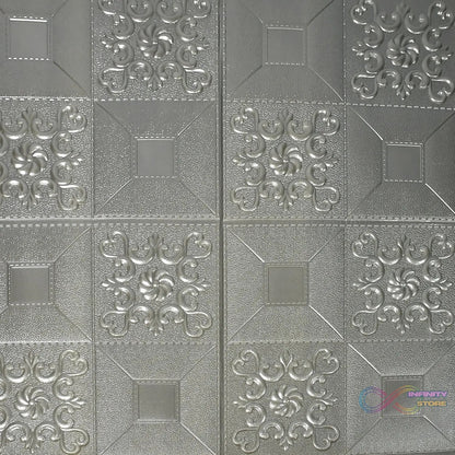 Stone Design Wallpaper 3D Foam Wallpaper Sticker Panels I Ceiling Wallpaper For Living Room Bedroom I Furniture, Door I Foam Tiles - infinityexculsivestore.com