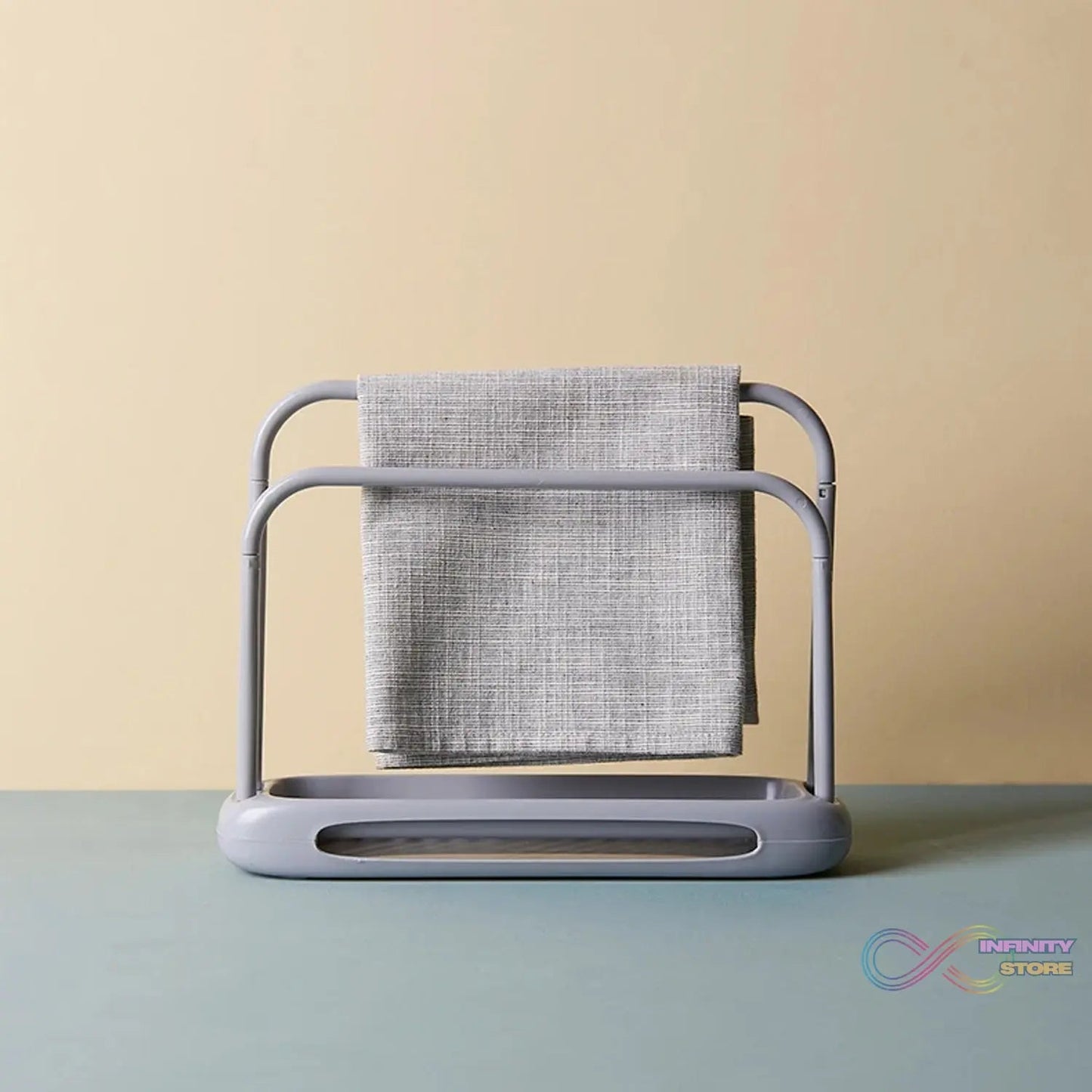 Storage Rack Kitchen Storage Holder Dish Towel Holder Dishcloth Rack Organizer Pool, Dishcloth Drying Rack Sink Rag Holder Towel (1 Pc) - infinityexculsivestore.com