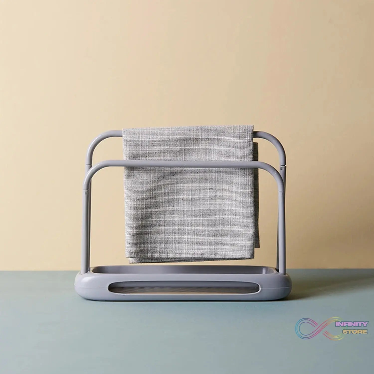 Storage Rack Kitchen Storage Holder Dish Towel Holder Dishcloth Rack Organizer Pool, Dishcloth Drying Rack Sink Rag Holder Towel (1 Pc) - infinityexculsivestore.com
