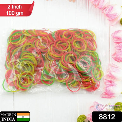 Strong & Reusable Rubber Bands: Multicolor for Office, Home & School - infinityexculsivestore.com
