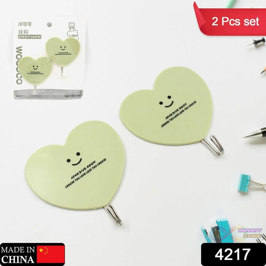 Strong Self - Adhesive Hooks (2 Pc): Heavy Duty, Waterproof, All - Purpose - infinityexculsivestore.com