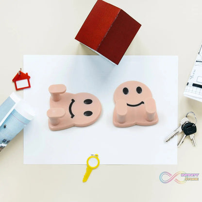 Strong Self - Adhesive Hooks (2 Pc): Heavy Duty, Waterproof, All - Purpose - infinityexculsivestore.com