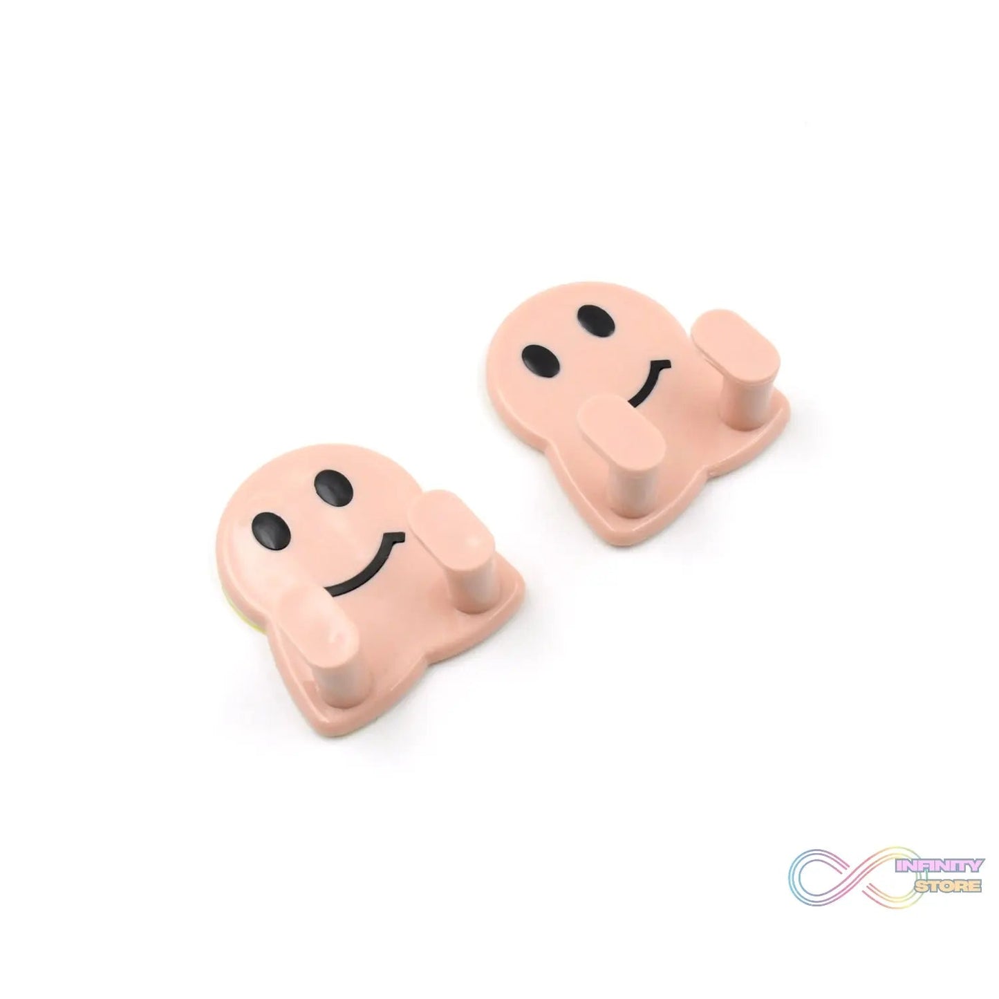 Strong Self - Adhesive Hooks (2 Pc): Heavy Duty, Waterproof, All - Purpose - infinityexculsivestore.com