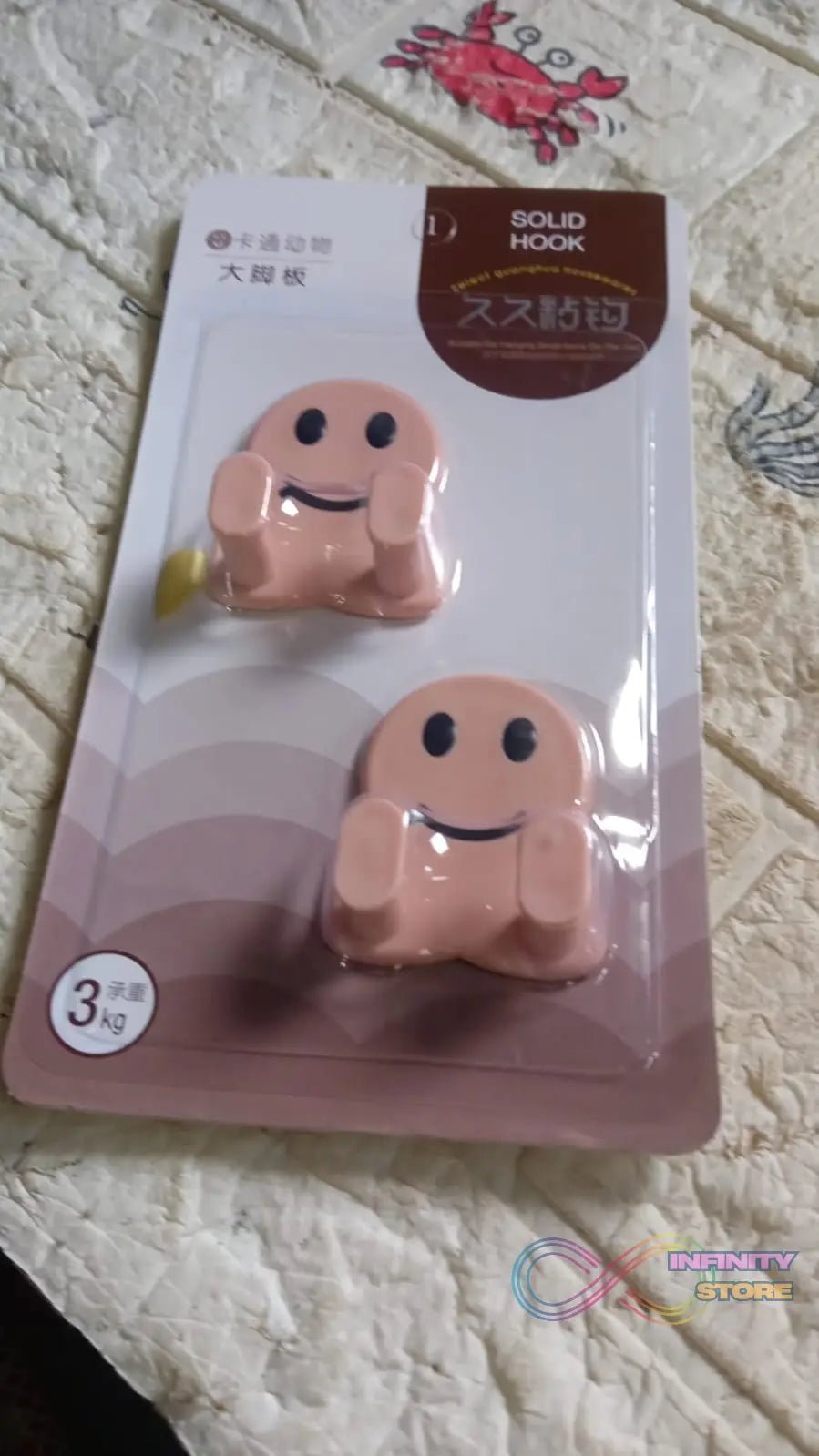 Strong Self - Adhesive Hooks (2 Pc): Heavy Duty, Waterproof, All - Purpose - infinityexculsivestore.com