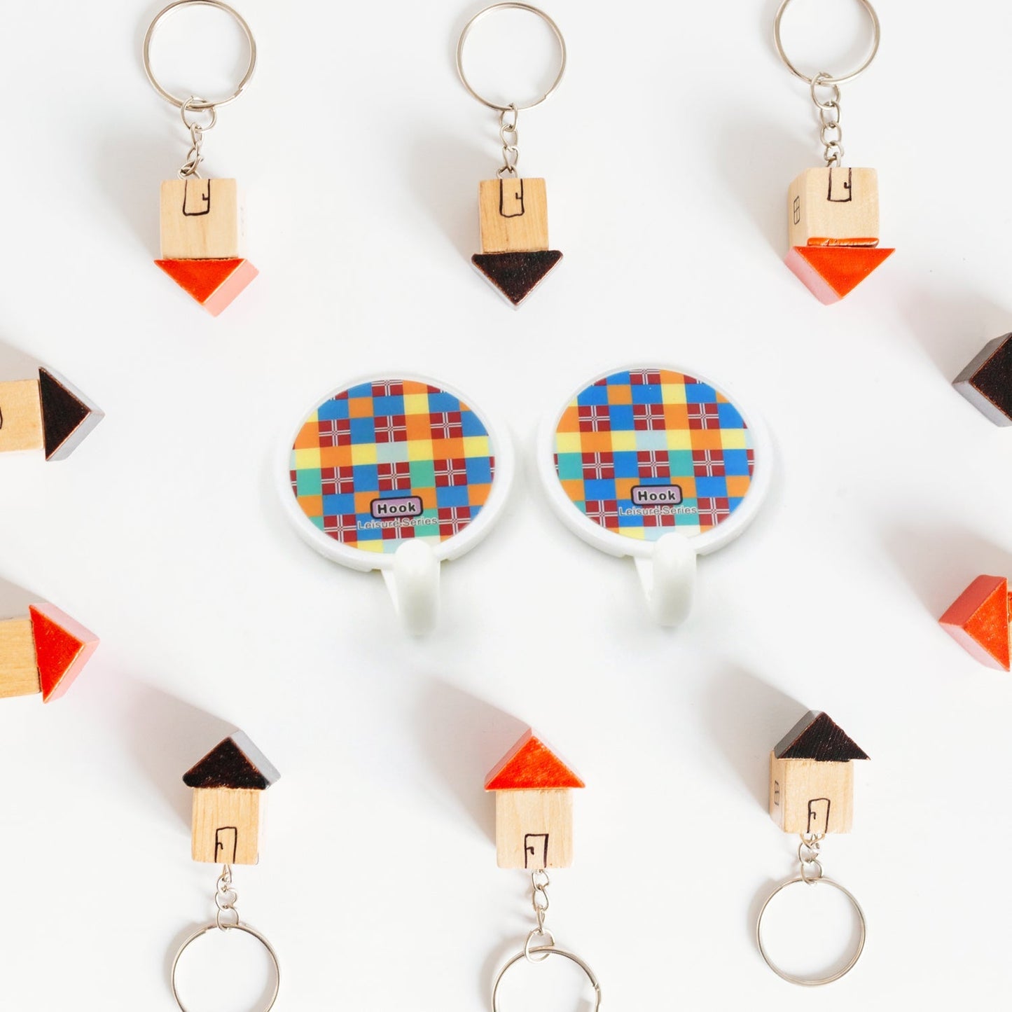 Strong Self - Adhesive Hooks (2 Pc): Heavy Duty, Waterproof, All - Purpose - infinityexculsivestore.com
