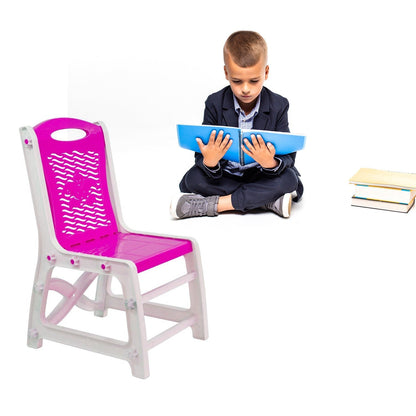 Study Table And Chair Set For Boys And Girls With Small Box Space For Plastic High Quality Study Table (Pink) - infinityexculsivestore.com