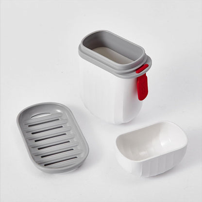 Stylish and Practical Soap Holder for Travel Soap Box With Secure Seal and Non Leak Design Stylish Soap Box for Home, Bathroom, Hiking, Travel, Camping Capsule Soap Box (1 Pc) - infinityexculsivestore.com