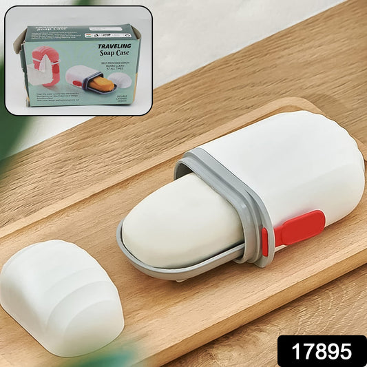 Stylish and Practical Soap Holder for Travel  Soap Box With Secure Seal and Non Leak Design Stylish Soap Box for Home, Bathroom, Hiking, Travel, Camping Capsule Soap Box (1 Pc) - infinityexculsivestore.com