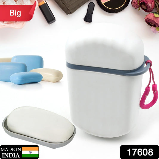 Stylish and Practical Soap Holder for Travel Soap Box With Secure Seal and Non Leak Design Stylish Soap Box for Home, Bathroom, Hiking, Travel, Camping Capsule Soap Box (1 Pc) - infinityexculsivestore.com