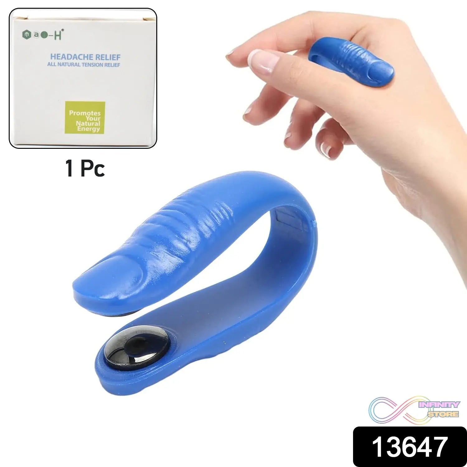 Sugar Control Acupressure Hand Pressure Point Clip Migraine Relief Clip with Magnets (1 Pc) - infinityexculsivestore.com