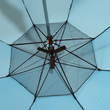 Sun Umbrella With Inside Fan & Power Bank Umbrellas For Summer (1 Pc) - infinityexculsivestore.com