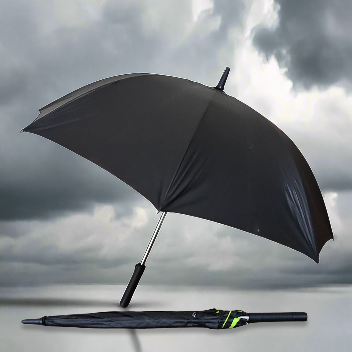 Sun Umbrella with Inside Fan & Power Bank Umbrellas For Summer (1 Pc) - infinityexculsivestore.com
