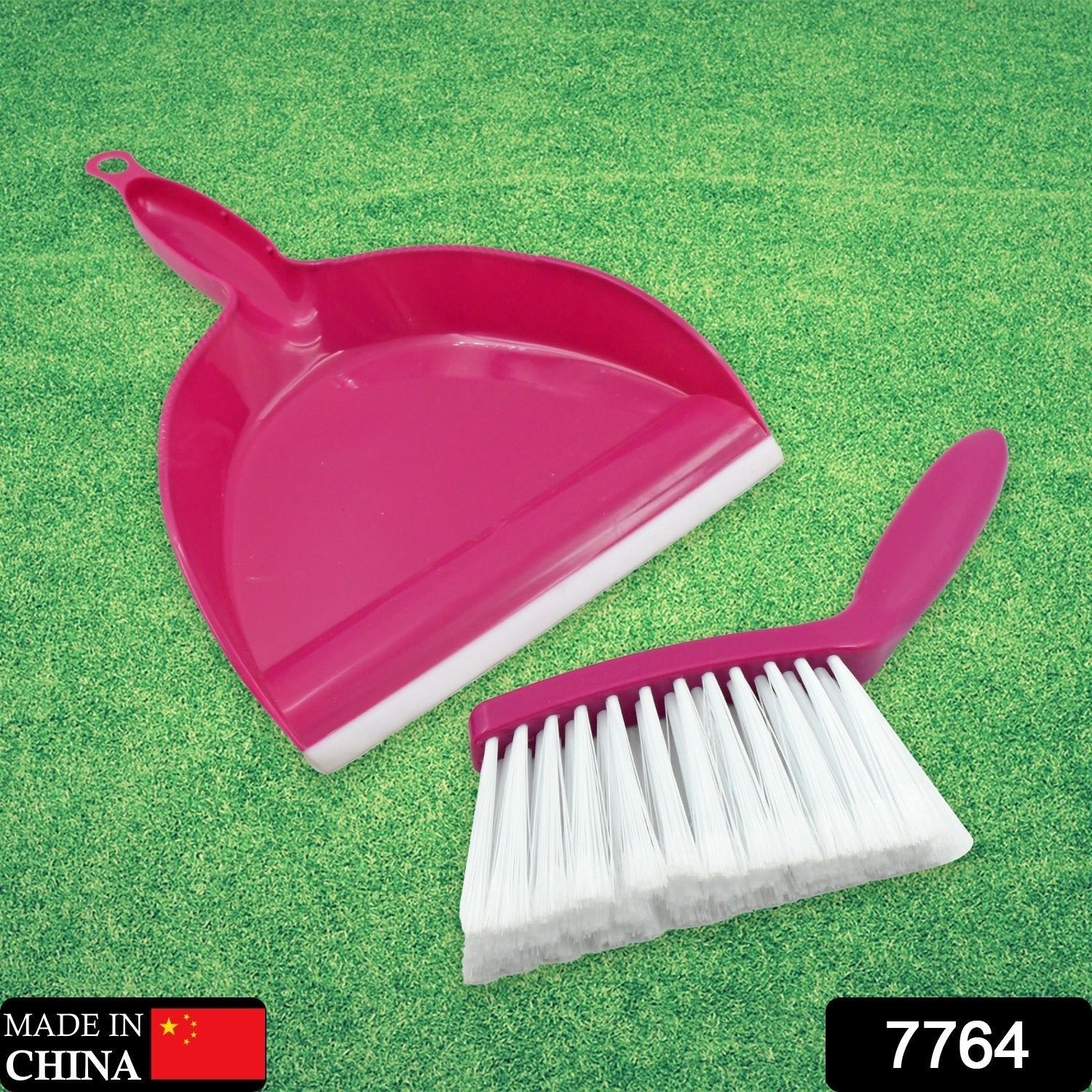 Mini Dustpan Supdi with Brush Broom Set for Multipurpose Cleaning, Cleaning Broom Brush and Dustpan | Sweep Set for All Surfaces, for Cleaning Tool for Desk, Car & Animal Waste etc (2 Pc Set) - infinityexculsivestore.com