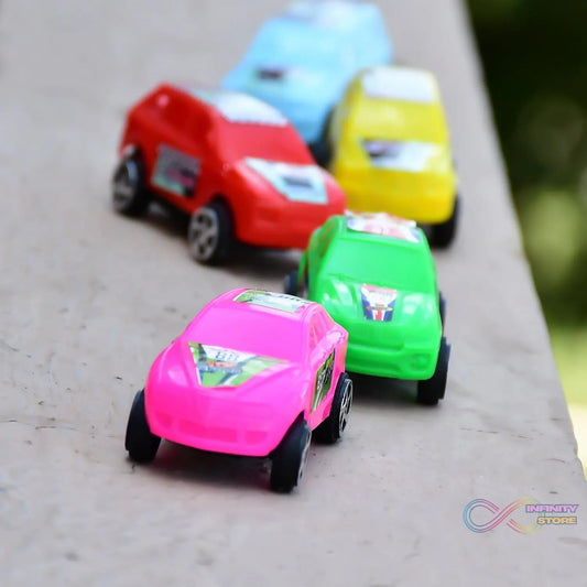 Super City Car Racer Toy For Boys and Girls Pull Push Vehicle Car (Set Of 12Pcs) (Multicolor) - infinityexculsivestore.com