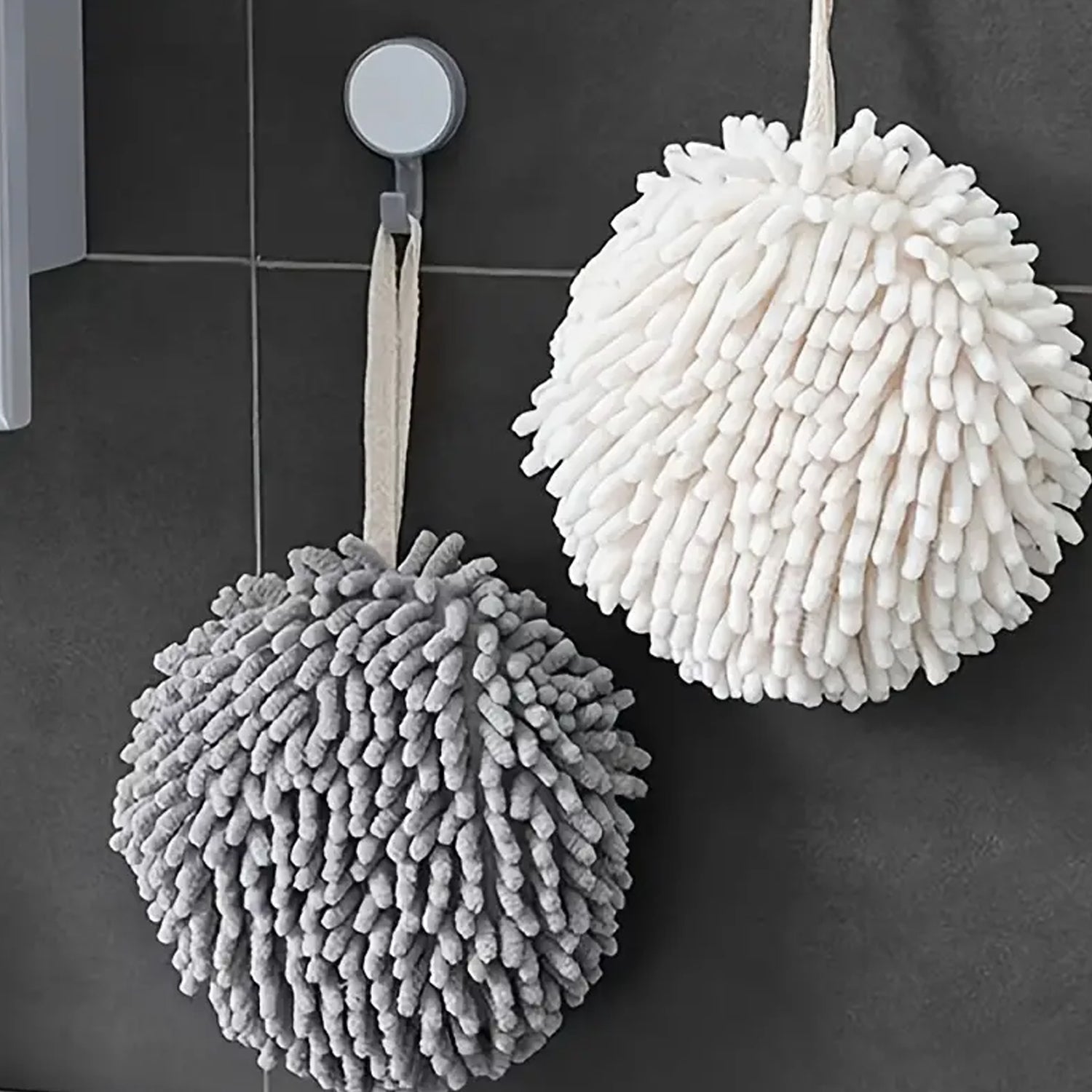 Super Soft Hanging Hand Towel (Microfiber): Ultra Absorbent, Kitchen & Bath - infinityexculsivestore.com