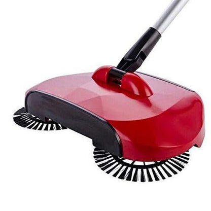 Sweeper Floor Dust Cleaning Mop Broom with Dustpan 360 Rotary - infinityexculsivestore.com