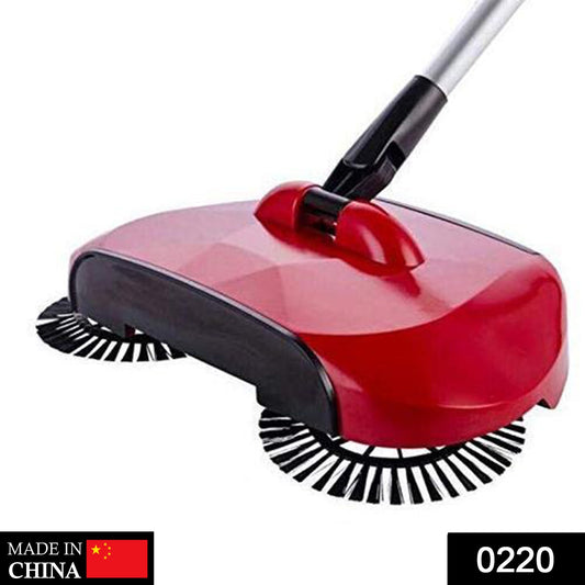 Sweeper Floor Dust Cleaning Mop Broom with Dustpan 360 Rotary - infinityexculsivestore.com