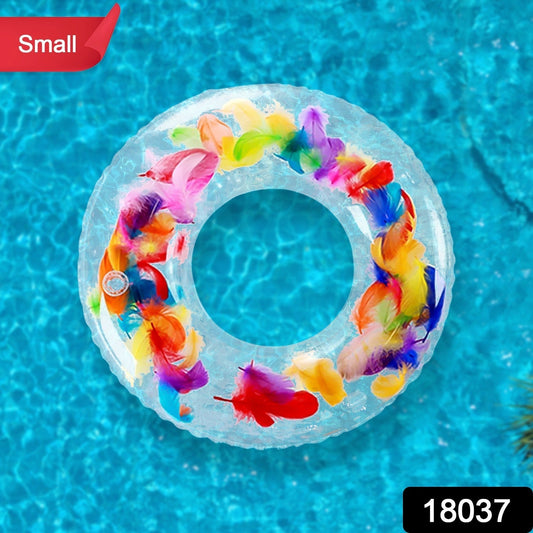 Swim Ring, For children, Conveniently Portable, Feathers, Swimming Ring, For Water Play, For Beaches, Swimming, Summer Vacation (1 Pc) - infinityexculsivestore.com
