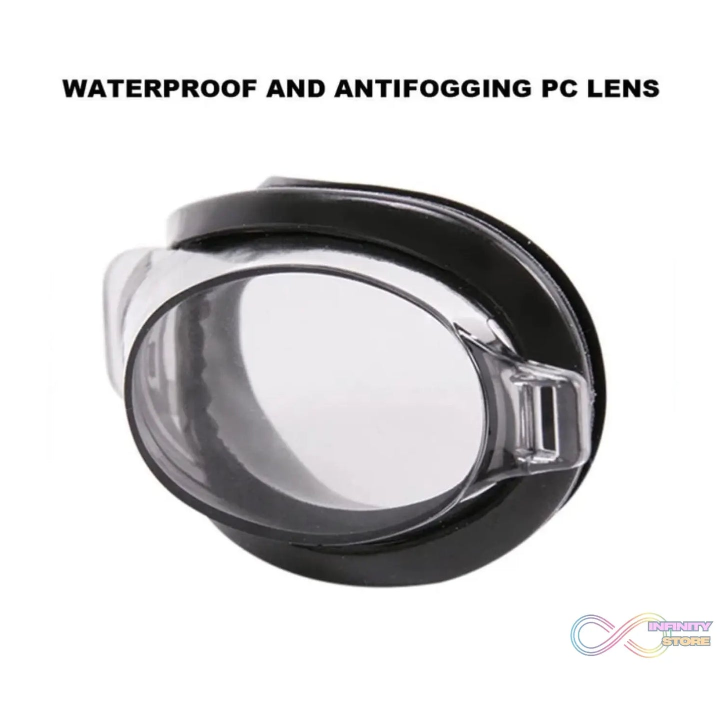 Goggles with anti-fog feature and ear plugs