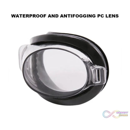 Goggles with anti-fog feature and ear plugs