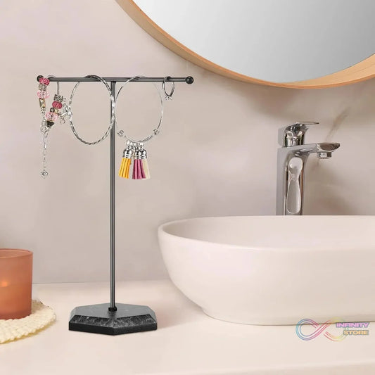 T Shape Necklace Holder Jewelry Stand (1 Pc) - infinityexculsivestore.com