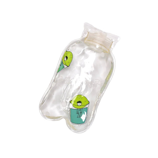 TRANSPARENT MULTI DESIGN SMALL HOT WATER BAG WITH COVER FOR PAIN RELIEF, NECK, SHOULDER PAIN AND HAND, FEET WARMER, MENSTRUAL CRAMPS. - infinityexculsivestore.com