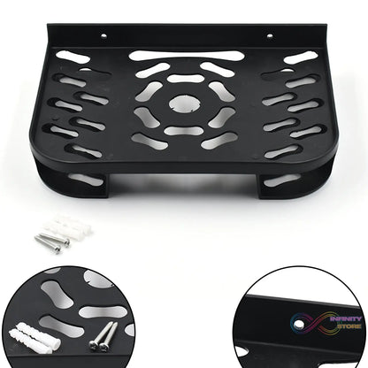 TV setup box stand designed for optimal placement of setup boxes